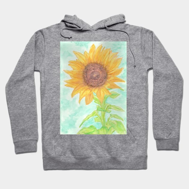 Sun flower Hoodie by Ezhael